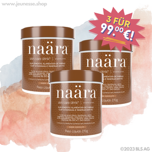 Original Jeunesse Naära® Schönheitsgetränk Chocolate 3Pack