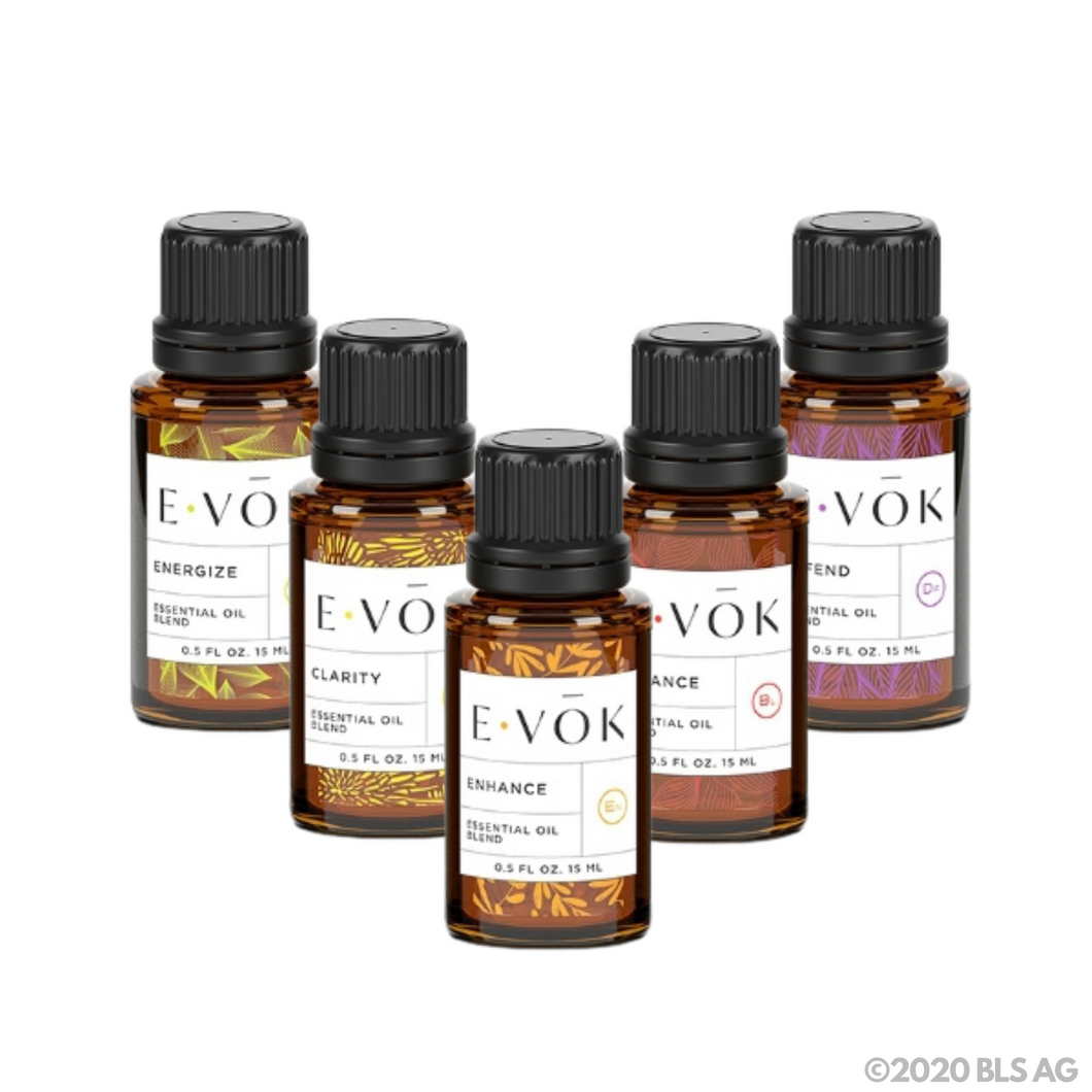 Original Jeunesse E·VŌK Essential Oil Blends Set